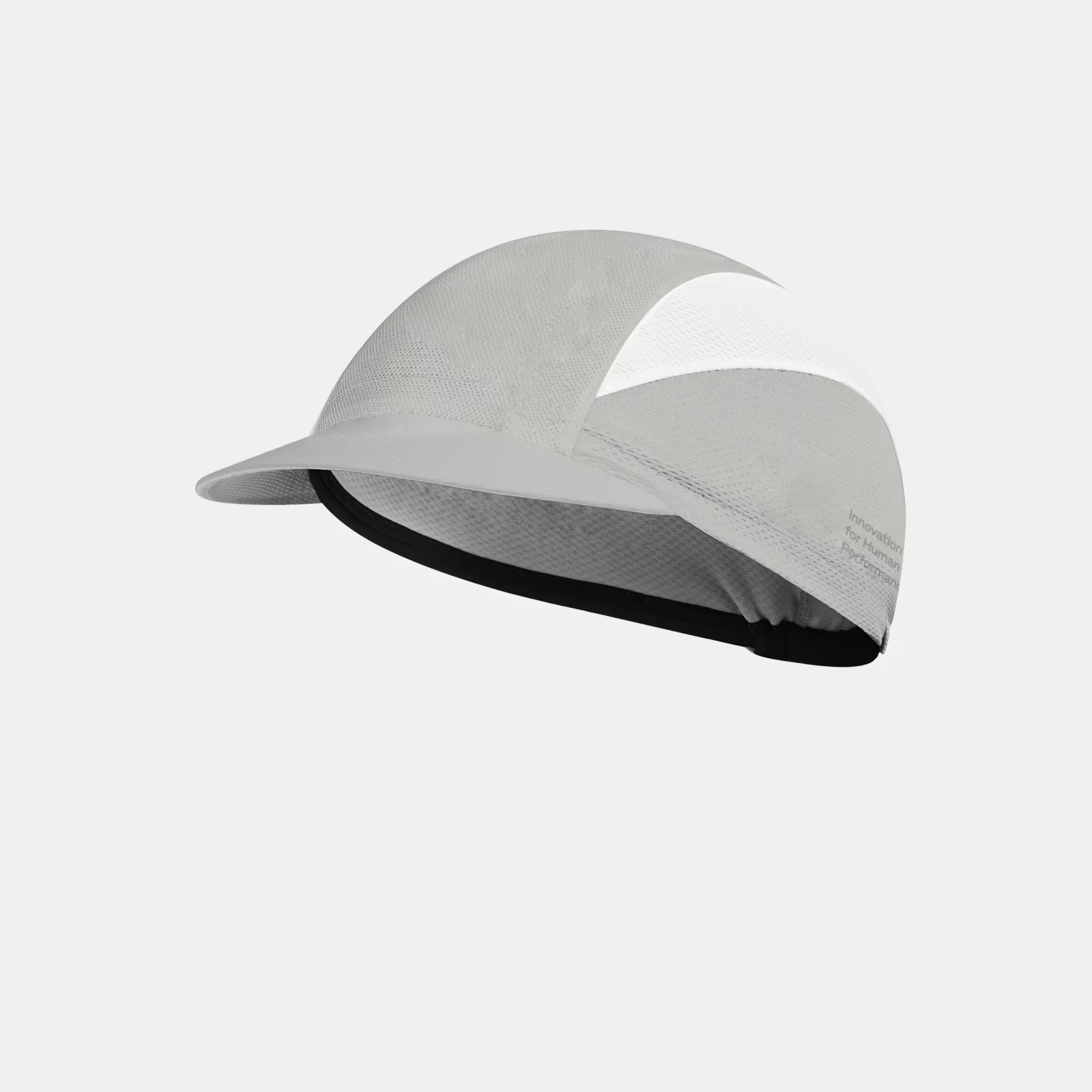 Q36.5 Signature Summer Cap - Grey with lightweight breathable knit and mesh for a close, comfortable fit under helmets