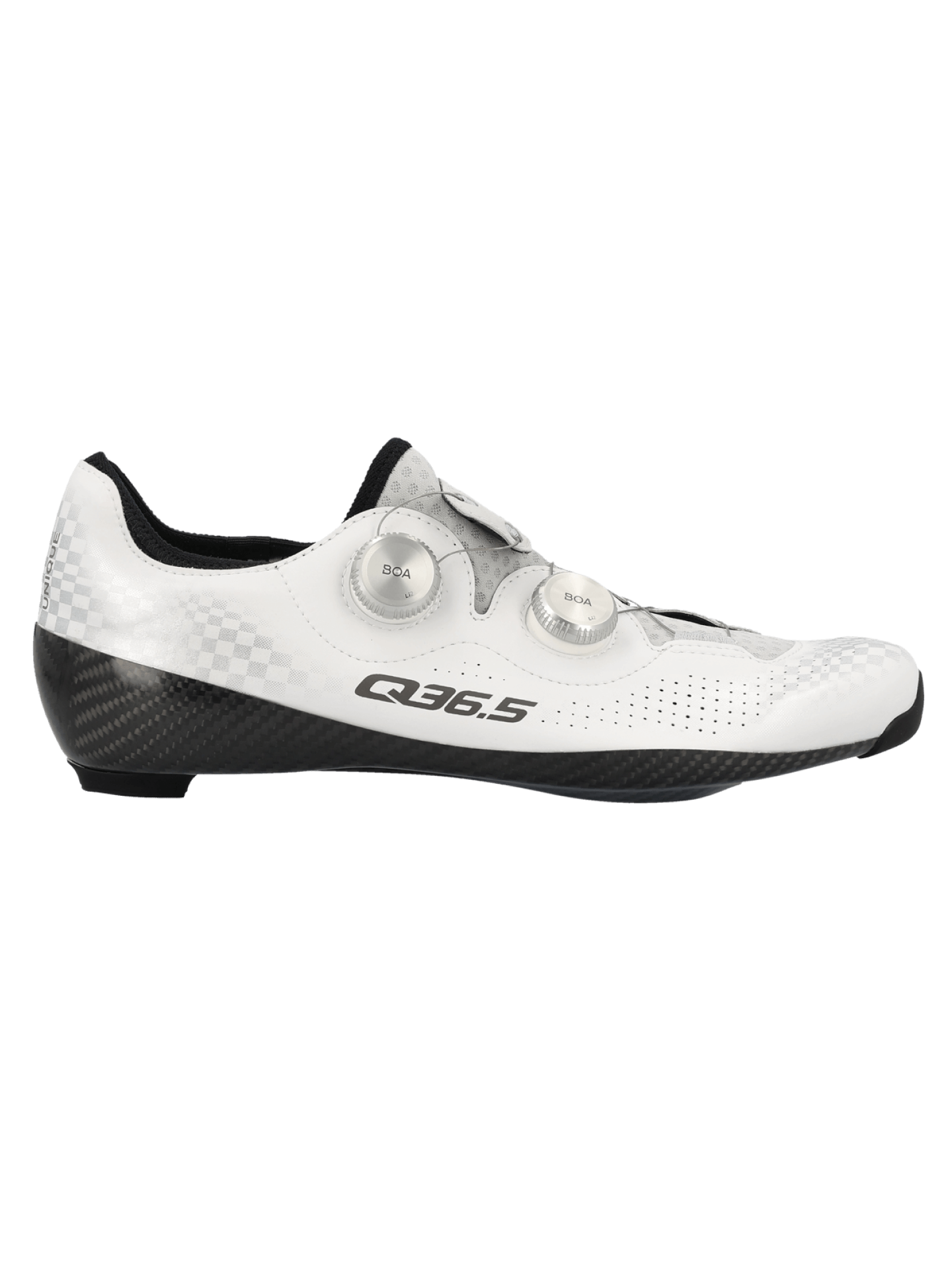 Q36.5 Unique Pro 4.0 Road Shoes - Check White