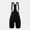 Q36.5 Gregarius Pro Bib Shorts - Women's - Black front view showing ergonomic fit and lightweight straps for cycling performance