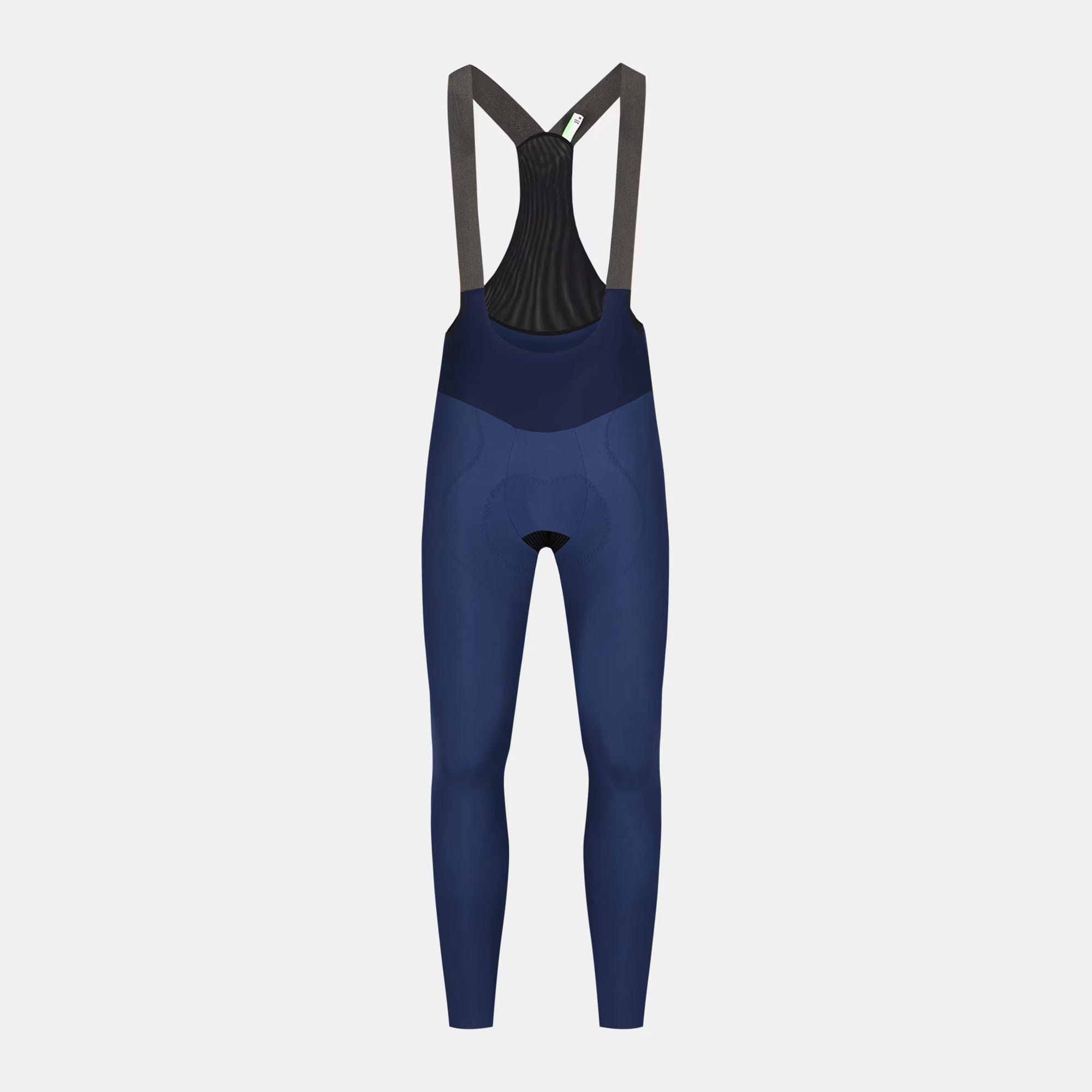 Q36.5 Dottore Termico Bib Tights - Men's - Navy Blue with breathable mesh straps and ergonomic fit for cycling performance