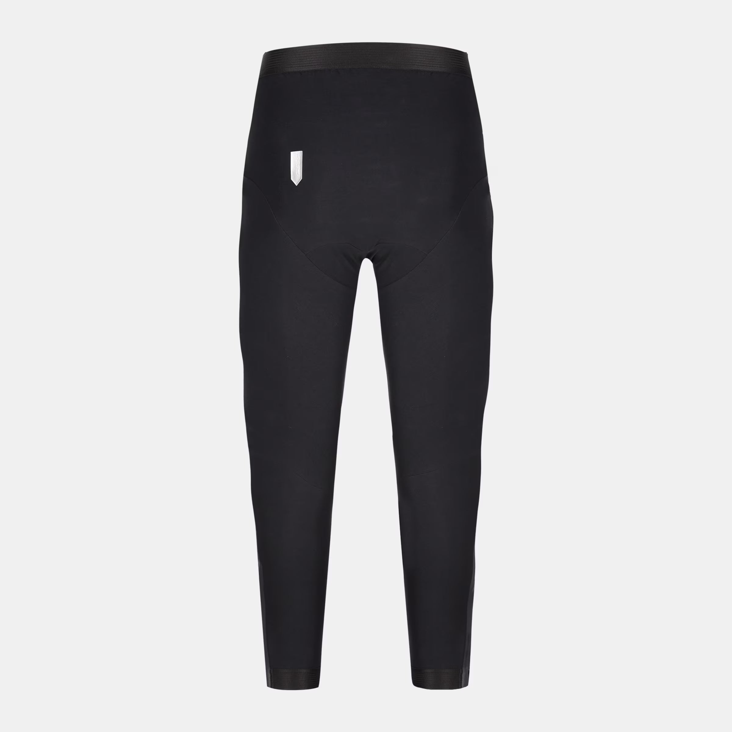 Q36.5 Adventure Winter Overtights - Unisex - Black shown front view with streamlined fit and minimalist design against white background