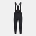 Q36.5 Gregarius Hybrid Light Bib Tights - Men's - Black front view showing lightweight fabric and stretch bib straps
