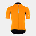 Q36.5 Dottore Pro Jersey - Men's - Orange front view with fast-drying fabric and minimal seams for aerodynamics