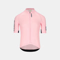 Q36.5 Gregarius Pro Signature Jersey - Men's - Gazzetta Pink with full front zipper and short sleeves against white background