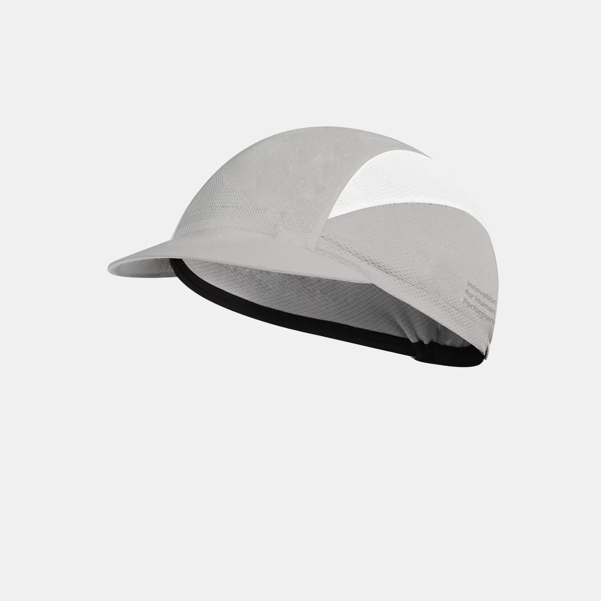 Q36.5 Signature Summer Cap - Grey with lightweight breathable knit and mesh for a close, comfortable fit under helmets