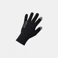 Q36.5 Rain Winter Gloves - Black with touchscreen-compatible fingertips and sleek waterproof cycling design