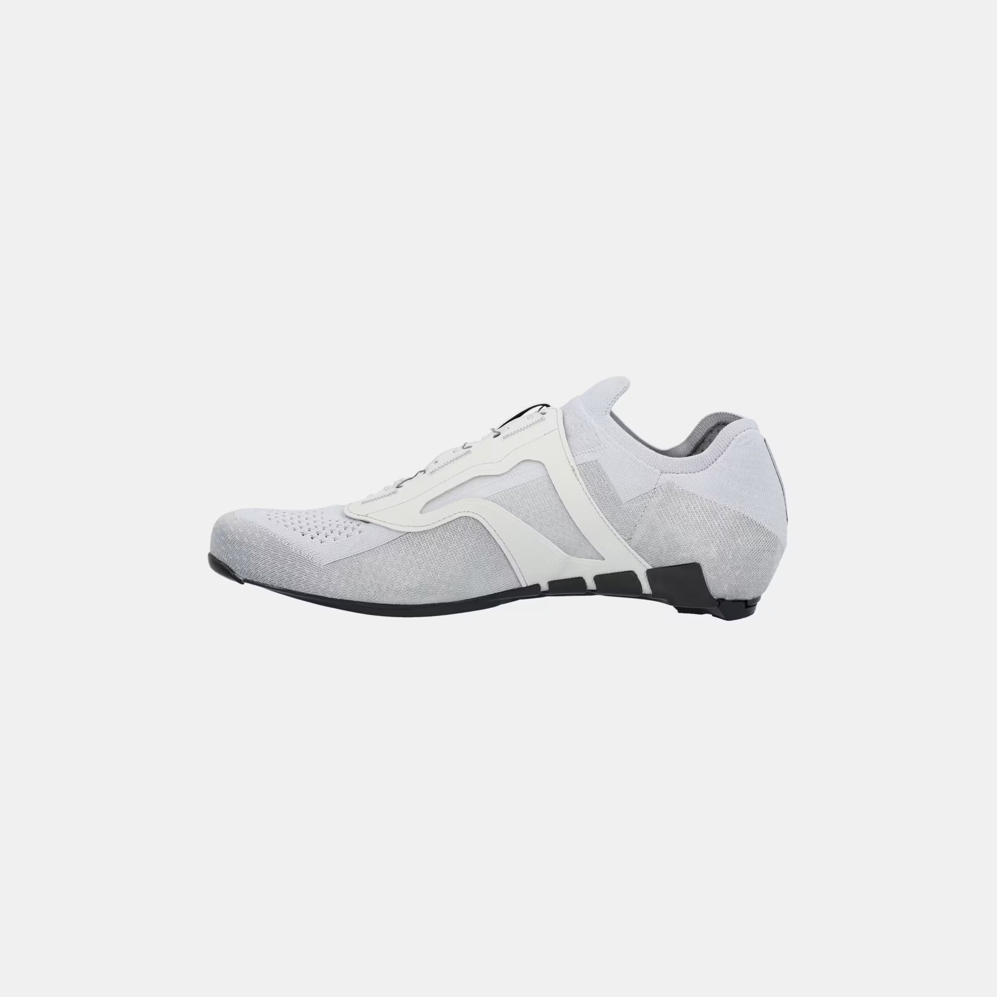 Q36.5 Dottore Clima Road Shoes - Silver side view showcasing breathable upper and sleek racing design with secure closure system