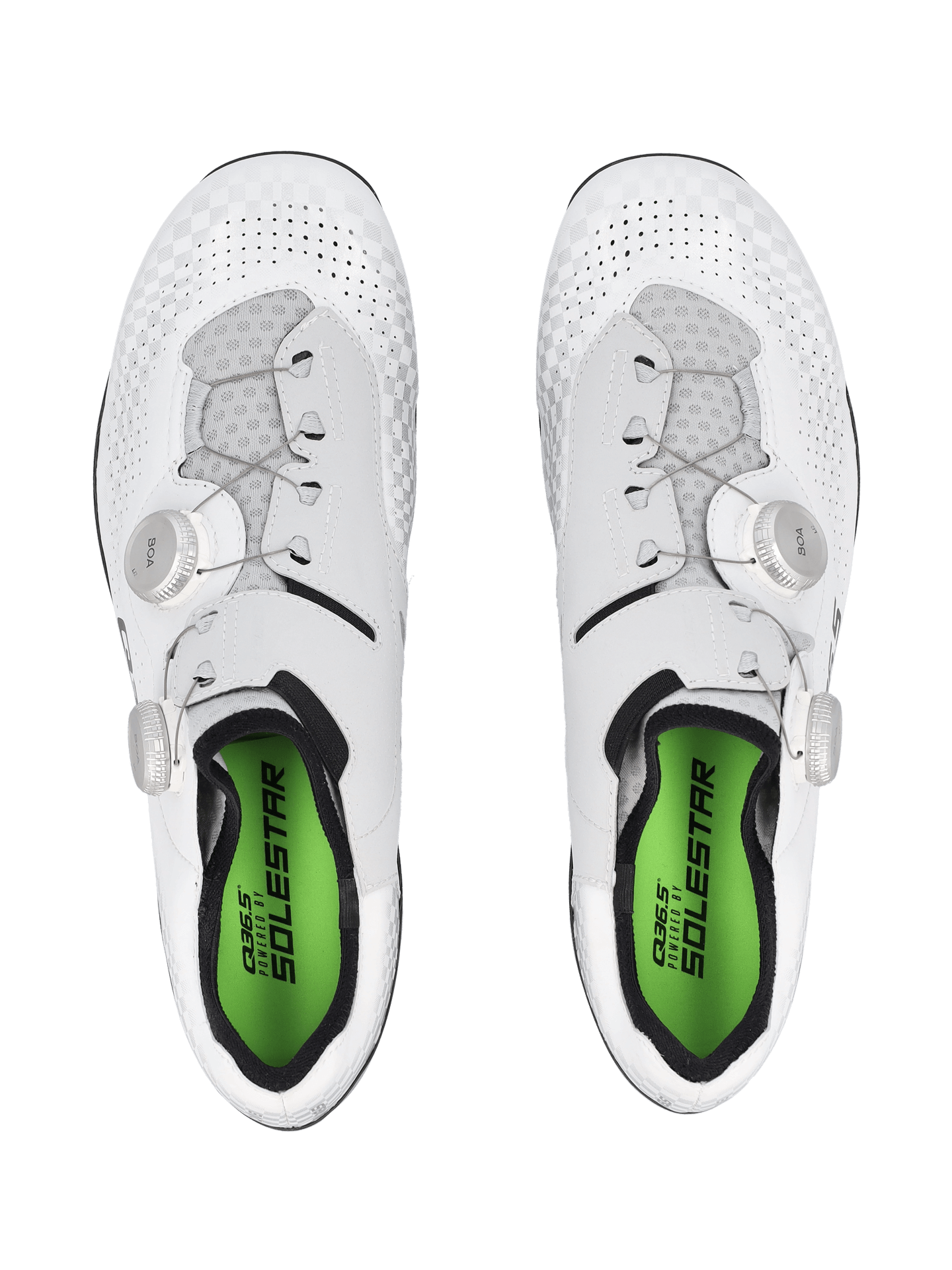 Q36.5 Unique Pro 4.0 Road Shoes - Check White