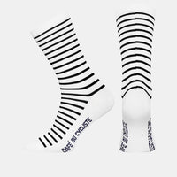 Cafe du Cycliste Breton Socks - Navy